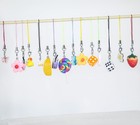 Phone Charm Strap Kawaii Accessories Cute Keychain Lanyard String Charm  01