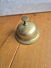 Antique 11cm Cold Cast Brass Hotel Sweet Shop Retail Counter Top Bell Prop