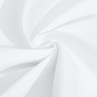 Euro Egyptian Cotton Sateen Pillow Shams  Set Of 2  White   500 Thread Count