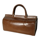 Vintage Leather Doctor s Bag   Compact And Functional  