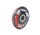Metabo 629494000 4 1 2  7 8 T27 60 Grit Red Ceramic Flapper Flap Disc