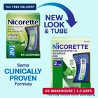 Nicorette 2 Mg Mini Nicotine Lozenges To Help Quit Smoking - Mint Flavor Stop   