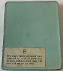 Vintage E Nobel Petit Cigarillos Tin   Dried Paint Inside   3x4