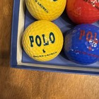 Vintage Polo Ralph Lauren 6 Golf Balls Original Box 90 Compression Surlyn Cover