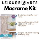 Leisure Arts Macrame Kit Butterfly  Macrame Kits For Adults Beginners  Macrame