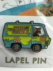 Embossed Enamel Lapel Pin Badge - Scooby Doo Mystery Machine Hanna-barbera New