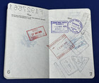Vintage 1975 Green Us United States Passport  d 