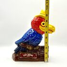 Vintage 1969 Ezra Brooks Decanter University Of Kansas Jayhawks Empty Decanter