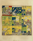 Michael Hurley- Original Album Cover Artwork  hi Fi Snock Uptown  - Hand Painted
