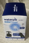 Waterpik Water Flosser Ultra Wp-112w Jet Black 6 Tips 10 Settings Factory Sealed