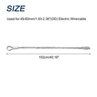 49-60mm Cable Pulling Socks Grip 1 02 M Stainless Wire Mesh Puller Socks Grip