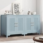 Sideboard Buffet Cabinet With Storage 55  Kitchen Buffet Cabinet Modern