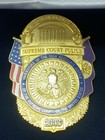 Obsolete Supreme Court Police Badge Set - Investiture Of 111th Justice Sotomsyor