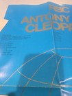 Vintage 1973 Rsc Antony And Cleopatra Poster Program Lot 23x15 5 Aldwych