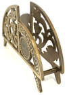 Vintage Jewish Hebrew Shalom                Napkin Holder Judaica Israel Jerusalem