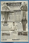 Vintage Circa 1920 s  Montgomery Ward Blank Order Form Catalog Page Kansas City