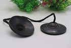      Tibetan 8cm Set Of 2 Handmade 7 Metals Made Tingsha     