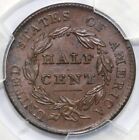 1828 1 2c C-3 13 Stars Classic Head Half Cent Pcgs Ms 62 Bn