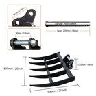 Huayee Hye01-3 Rake For 1-1 8 Ton Mini Excavators