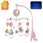Baby Mobile Crib Toy night Light Projection remote Control Music Box 108 Songs