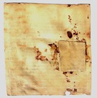 Antique Handwritten Hebrew Amulet Vellum Scroll Jewish Deuteronomy Shema Yisrael