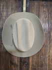 Stetson Vintage 3x Beaver Hat 7-1 8  Tan Buff W  Original Box Euc