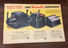 1952 Lionel Electric Trains Catalog Steam Diesel Accessories Locomotive Toy Shop
