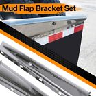 30   Stainless Steel Straight Mud Flap Hanger Spring Loaded 2 5   Bolt Spacing