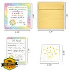 Tooth Fairy Kit Boys Girls Keepsake Gift Tooth Pouch Cards