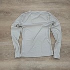 Under Armour Heatgear Long Sleeve Compression Shirt White Medium