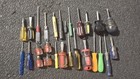 26 Piece Lot Of Small   Mini Flat Head  phillips Stubby s Specialty Vintage used
