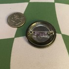 Vintage Pink Floyd Dark Side Of The Moon Round Enamel Hat Pin Badge Button