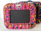 Trouble Worry Doll Picture Frame Lot 2 Handmade Tiny Guatemala Photo Frame Mini