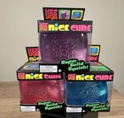 Nee Doh Nice Cube Squishy Stress Relief Toys     Lot Of 3 - Blue  Purple  Pink Nib