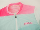 New  Sugoi Women s Essence Short Sleeve Cycling Jersey Size Medium Stripe