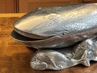 Vintage Arthur Court Massive Aluminum Whale Wine Cooler Ice Bucket Server 1979