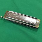 Hohner Super Chromonica 270 Deluxe Chromatic Harmonica In Silver Used Zze