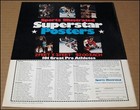 1975 Si Superstar Posters Print Ad Bobby Orr Julius Erving Dave Cowens Mcadoo