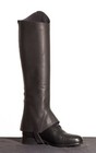 Prochaps The Fit Half Chap Black Equestrian Horse Riding New