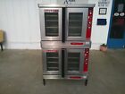 Blodgett Electric Double Stack Convection Oven  Hardwired  Tested   8489