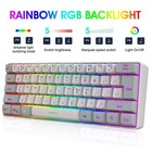 Snpurdiri 2 4g Wireless Gaming Keyboard And Mouse Combo  Include Mini 60  Mec   