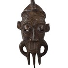 Bene Lulua Mask On Custom Stand Congo