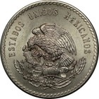 Mexico 1948 Silver 5 Pesos Cuauhtemoc Aztec Chief Choice Unc