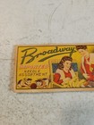Broadway Vintage Antique Promotional Sewing Needle Book  Occupied Japan 