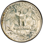 1941-p Pcgs Ms64 Washington Quarter   Pq Rainbow Rim Toning   Superb Eye Appeal