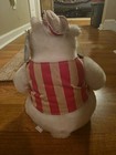 Coca-cola Polar Bear Plush Stuffed Animal W  Hat   Red white Striped Vest 1999