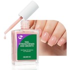 Nude Blush Protein Nail Strengthener   Growth Polish - 6 In 1 15ml 1 - Nude