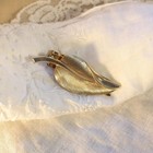 Vintage Boho Gold-tone Leaf Hair Clip