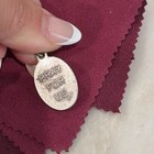 Vintage St  Nicholas Medal Italy Catholic Pendant Patron Saint Children Sailors