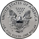 2019-s Silver American Eagle  1 Enhanced Reverse Proof Ngc Pf69 - Coa No  23653